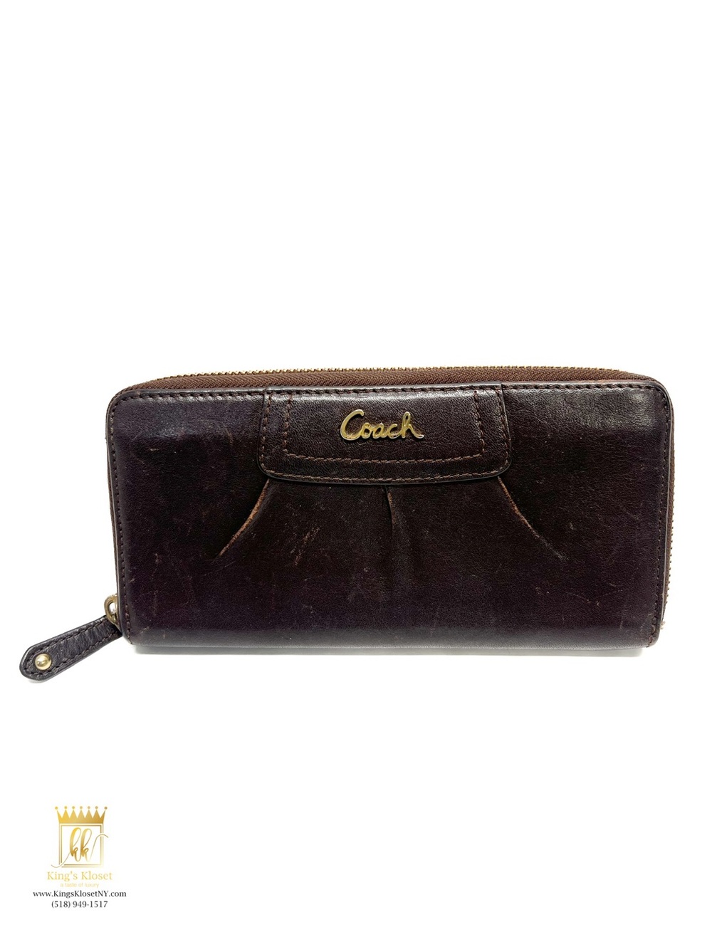 Coach Zip around Wallet